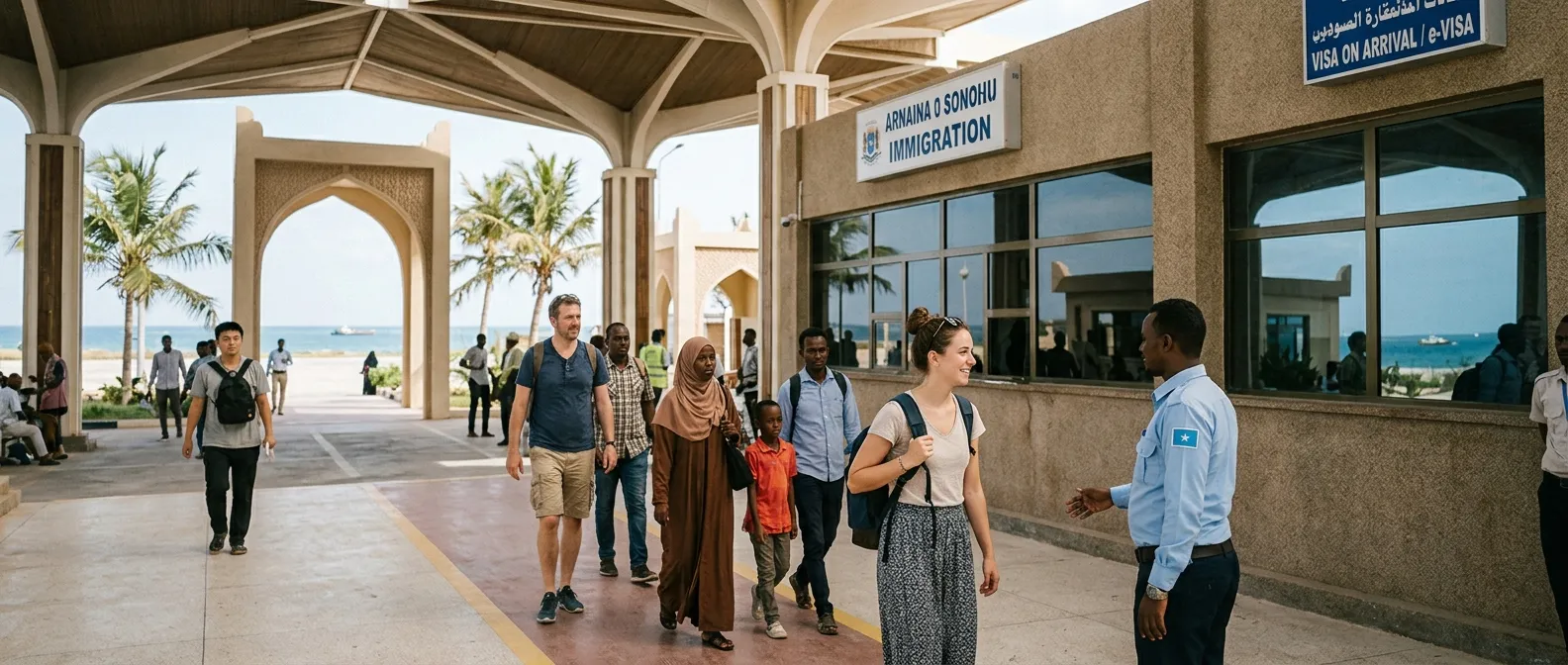 Somalia eVisa - Somalia eVisa online beantragen – Einreiseanforderungen und Antragsanleitung für Somalia